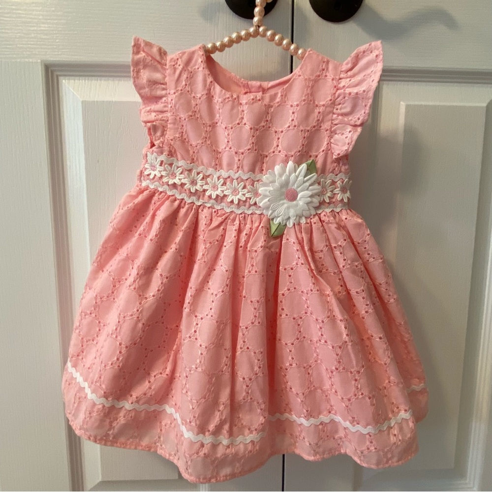 Sweet Heart Rose 24 Months Pink Daisy Dress